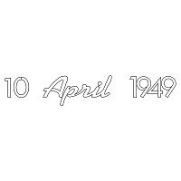 10 april 1949 block